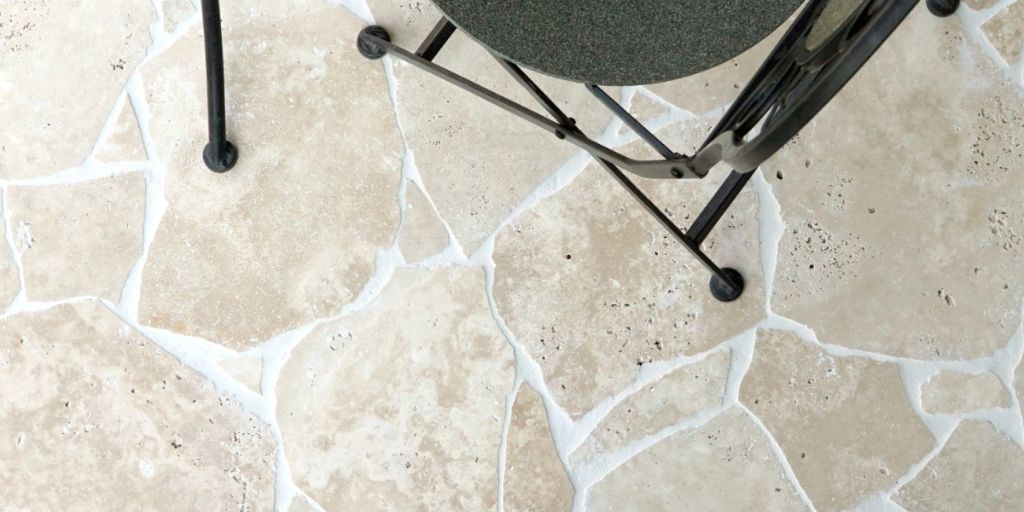 Travertine Crazy Paving stone Travertine Crazy Paving stone