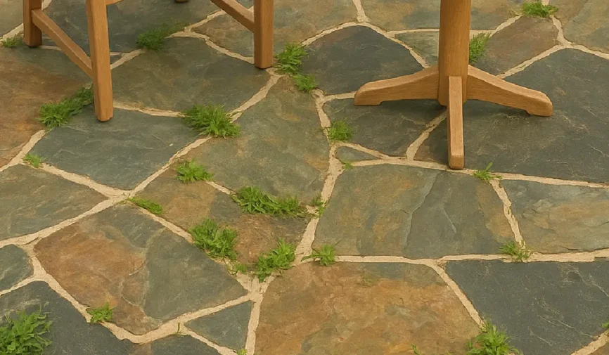 Slatestone crazy paving