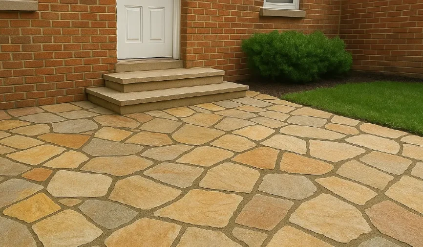 Crazy paving in Melbourne